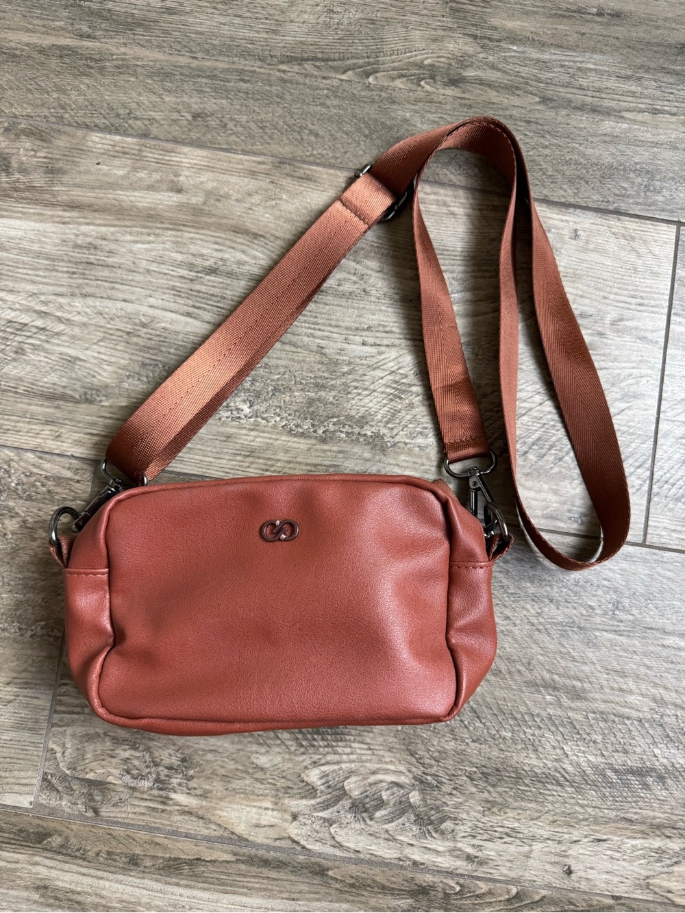 Calia Women's Crossbody Bag in Rust Brown - like new